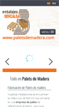 Mobile Screenshot of paletsdemadera.com